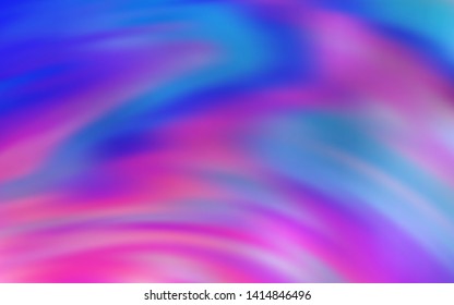 Light Purple, Pink vector blurred template. A completely new colored illustration in blur style. Elegant background for a brand book.