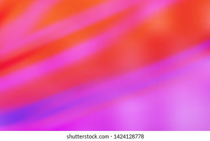 Light Purple, Pink vector blurred bright texture. Colorful illustration in abstract style with gradient. The best blurred design for your business.