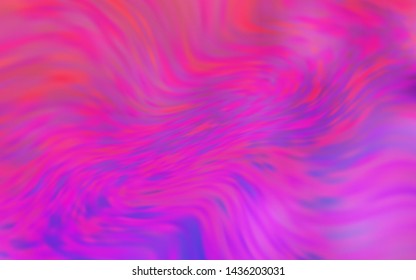 Light Purple, Pink vector blurred pattern. An elegant bright illustration with gradient. New way of your design.