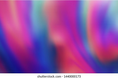 Light Purple, Pink vector blurred template. Colorful illustration in abstract style with gradient. Elegant background for a brand book.