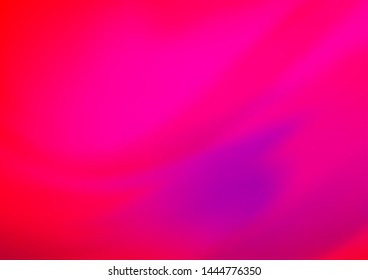 Light Purple, Pink vector blurred shine abstract pattern. Colorful abstract illustration with gradient. A completely new design for your business.