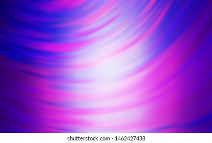 Light Purple, Pink vector blurred bright template. A completely new colored illustration in blur style. New style design for your brand book.