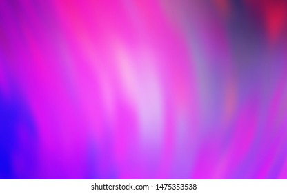 Light Purple, Pink vector blurred shine abstract template. Colorful illustration in abstract style with gradient. Elegant background for a brand book.