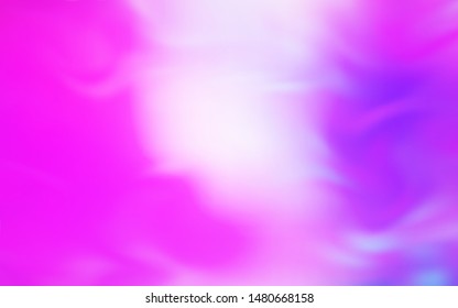 Light Purple, Pink vector blurred bright pattern. A completely new colored illustration in blur style. New design for your business.