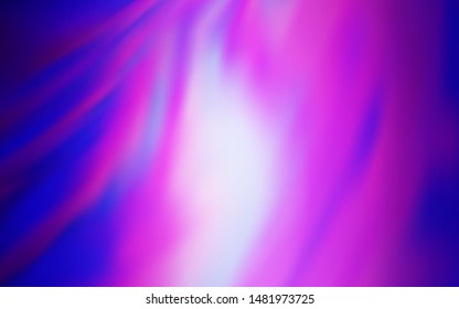 Light Purple, Pink vector blurred shine abstract background. An elegant bright illustration with gradient. Background for a cell phone.