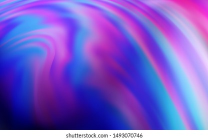 Light Purple, Pink vector blurred and colored pattern. Modern abstract illustration with gradient. New style for your business design.