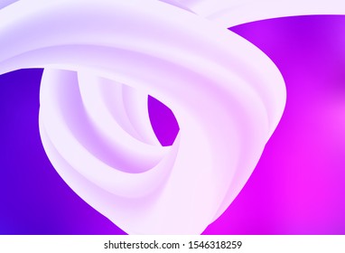 Light Purple, Pink vector blurred shine abstract texture. Glitter abstract illustration with gradient design. Background for a cell phone.