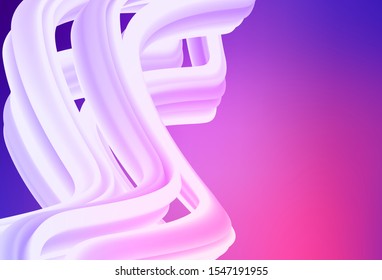 Light Purple, Pink vector blurred shine abstract texture. A completely new colored illustration in blur style. Smart design for your work.