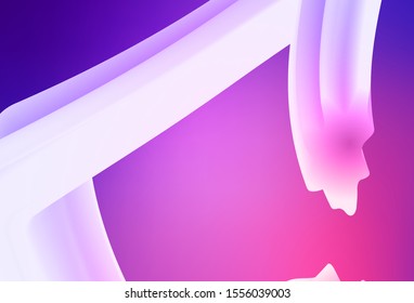 Light Purple, Pink vector blurred bright texture. A completely new colored illustration in blur style. New design for your business.