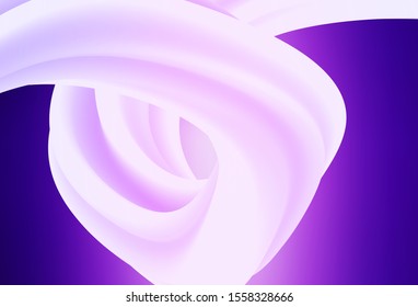 Light Purple, Pink vector blurred shine abstract template. Colorful illustration in abstract style with gradient. Background for a cell phone.