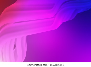 Light Purple, Pink vector blurred background. An elegant bright illustration with gradient. New style for your business design.