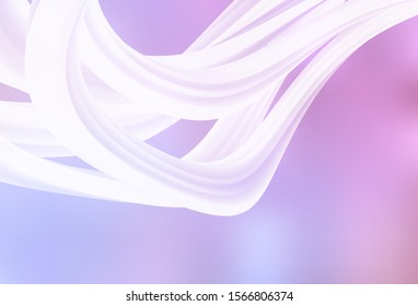Light Purple, Pink vector blurred bright template. Abstract colorful illustration with gradient. New style for your business design.