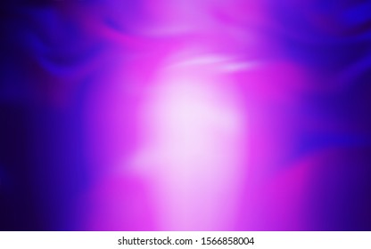 Light Purple, Pink vector blurred pattern. New colored illustration in blur style with gradient. Completely new design for your business.