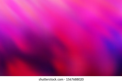 Light Purple, Pink vector blurred bright template. Colorful illustration in abstract style with gradient. The best blurred design for your business.