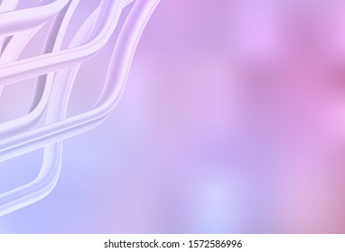 Light Purple, Pink vector blurred bright pattern. A completely new colored illustration in blur style. Smart design for your work.