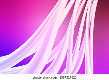 Light Purple, Pink vector blurred bright template. Shining colorful illustration in smart style. Blurred design for your web site.
