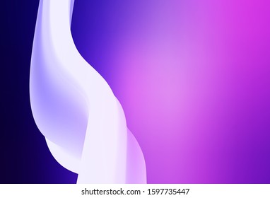 Light Purple, Pink vector blurred template. Creative illustration in halftone style with gradient. New style design for your brand book.
