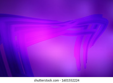 Light Purple, Pink vector blurred shine abstract texture. Abstract colorful illustration with gradient. New style for your business design.
