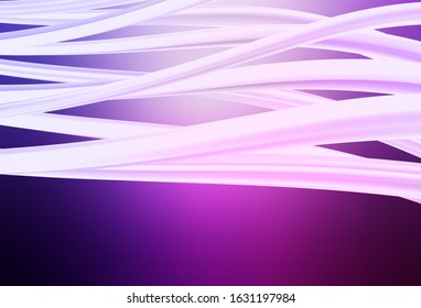 Light Purple, Pink vector blurred shine abstract background. Modern abstract illustration with gradient. Smart design for your work.