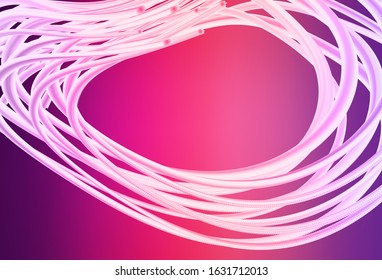 Light Purple, Pink vector blurred bright pattern. Modern abstract illustration with gradient. Smart design for your work.