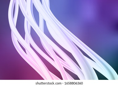 Light Purple, Pink vector blurred bright pattern. A completely new colored illustration in blur style. The best blurred design for your business.