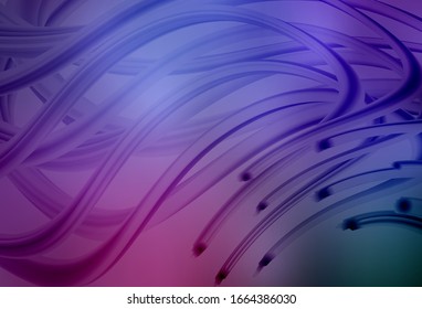 Light Purple, Pink vector blurred shine abstract texture. Colorful illustration in abstract style with gradient. The best blurred design for your business.