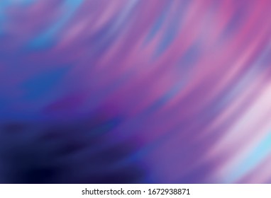 Light Purple, Pink vector blurred shine abstract background. Colorful illustration in abstract style with gradient. Background for designs.