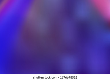 Light Purple, Pink vector blurred bright template. A completely new colored illustration in blur style. Elegant background for a brand book.