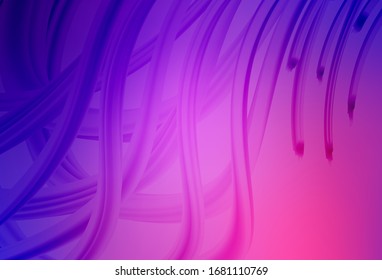 Fondo claro morado, vector rosa difuminado. Nueva ilustración de color en estilo borroso con degradado. El mejor diseño borroso para su negocio.