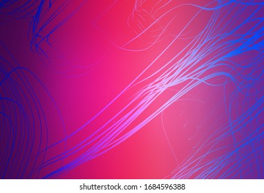 Color púrpura claro, Rastreo borroso del vector rosado. Ilustración creativa en estilo de medio tono con degradado. Diseño completamente nuevo para su negocio.