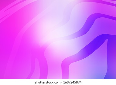 Hellviolett, rosafarbene Vektorillustration, unscharfer, abstrakter Hintergrund. Abstrakte Illustration mit Farbverlauf-Design. Kluges Design für Ihre Arbeit.