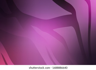 Light Purple, Pink vector blurred and colored pattern. Colorful illustration in abstract style with gradient. Smart design for your work.