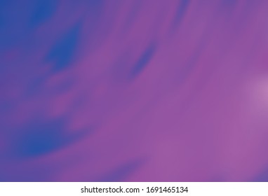Light Purple, Pink vector blurred bright template. Colorful abstract illustration with gradient. New style design for your brand book.
