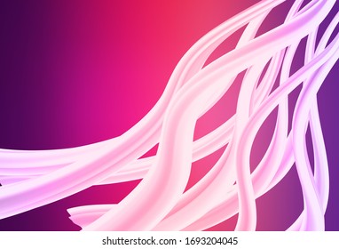 Púrpura clara, vector rosa difuminado brillo de textura abstracta. Ilustración abstracta moderna con degradado. Diseño completamente nuevo para su negocio.