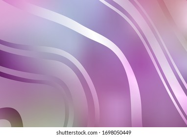 Plantilla nítida púrpura, borrosa vectorial. Nueva ilustración de color en estilo borroso con degradado. Fondo para los diseños.