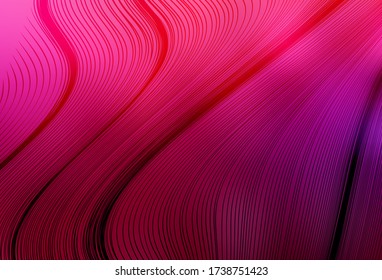 Light Purple, Pink vector blurred pattern. New colored illustration in blur style with gradient. Completely new design for your business.