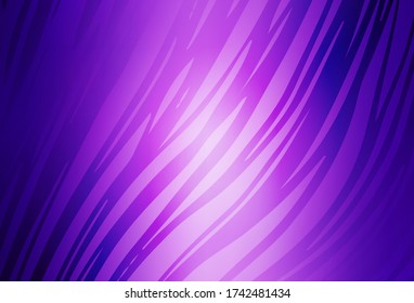 Light Purple, Pink vector blurred shine abstract template. A completely new colored illustration in blur style. Completely new design for your business.