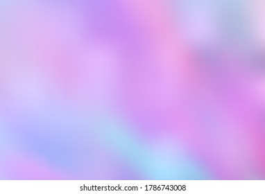 Púrpura claro, vector rosa difuminado brillo abstracto plantilla. Ilustración creativa en estilo de semitono con gradiente. Diseño inteligente para su trabajo.