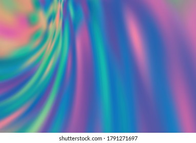 Light Purple, Pink vector blurred shine abstract template. New colored illustration in blur style with gradient. Elegant background for a brand book.