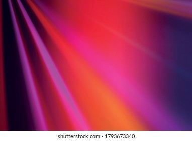 Light Purple, Pink vector blurred bright pattern. Creative illustration in halftone style with gradient. Completely new design for your business.