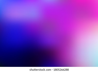 Púrpura claro, vector rosa borrosa plantilla brillante. Ilustración colorida en estilo abstracto con gradiente. Diseño completamente nuevo para su negocio.