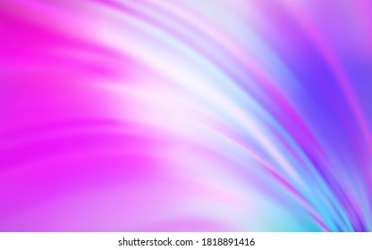 Light Purple, Pink vector blurred pattern. Glitter abstract illustration with gradient design. Blurred design for your web site.