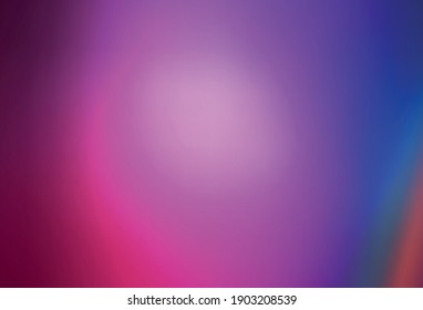 Light Purple, Pink vector blurred bright template. A completely new colored illustration in blur style. New style design for your brand book.