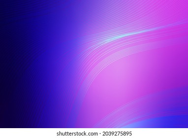 Light Purple, Pink vector blurred shine abstract background. Abstract colorful illustration with gradient. Background for a cell phone.
