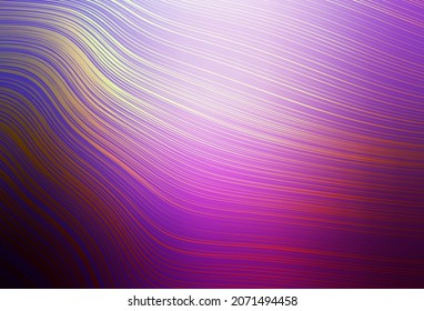 Mapa nítida púrpura y nítida del vector rosa. Ilustración colorida en estilo abstracto con gradiente. El mejor diseño borroso para su negocio.