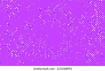 Light Purple, Pink vector Blurred bubbles on abstract background with colorful gradient. Glitter abstract illustration with blurred drops of rain. Wallpaper for a cell phone.