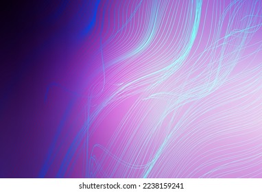 Light Purple, Pink vector blurred bright pattern. Colorful abstract illustration with gradient. The best blurred design for your business.