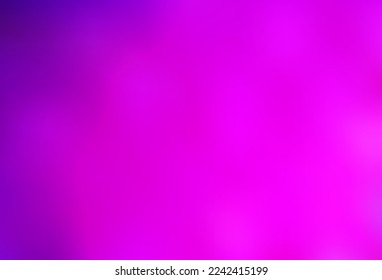 Púrpura claro, vector rosa borroso brillo de fondo abstracto. Ilustración creativa en estilo de semitono con gradiente. El mejor diseño borroso para su negocio.