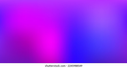 Púrpura claro, fondo borroso del vector rosa. Ilustración de gradiente abstracto borrosa con un estilo sencillo. Diseño moderno para tus aplicaciones.