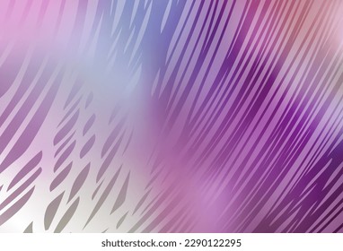 Light Purple, Pink vector blurred shine abstract background. A completely new colored illustration in blur style. Blurred design for your web site.